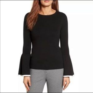 bell sleeve sweater